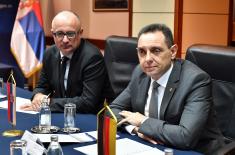 Meeting of Minister Vulin with Bundestag Member Neu