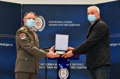 The Ministry of Defence thanked the local businessmen who helped in the fight against Covid-19