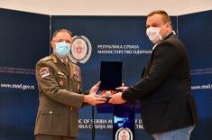 The Ministry of Defence thanked the local businessmen who helped in the fight against Covid-19