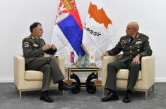 Chief of Cypriot National Guard visits Serbia