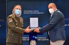 The Ministry of Defence thanked the local businessmen who helped in the fight against Covid-19