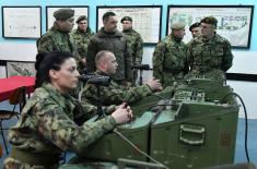 Minister Vulin: Training and Morale of the Units is at a High Level