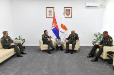 Chief of Cypriot National Guard visits Serbia