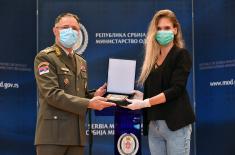 The Ministry of Defence thanked the local businessmen who helped in the fight against Covid-19