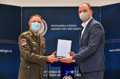 The Ministry of Defence thanked the local businessmen who helped in the fight against Covid-19