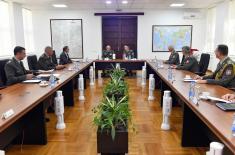 Chief of Cypriot National Guard visits Serbia