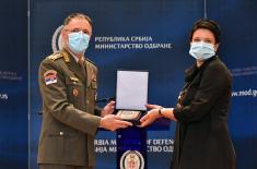 The Ministry of Defence thanked the local businessmen who helped in the fight against Covid-19