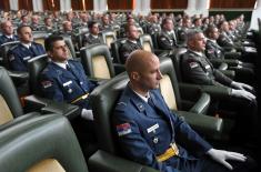 Ceremony to mark induction of non-commissioned officers into professional NCO corps