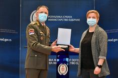 The Ministry of Defence thanked the local businessmen who helped in the fight against Covid-19