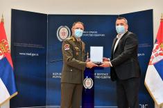 The Ministry of Defence thanked the local businessmen who helped in the fight against Covid-19