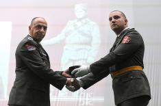 Ceremony to mark induction of non-commissioned officers into professional NCO corps