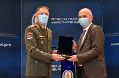 The Ministry of Defence thanked the local businessmen who helped in the fight against Covid-19