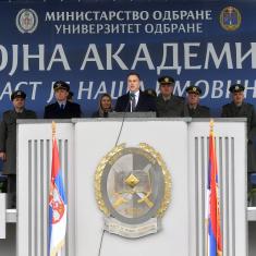 Minister Stefanović attends promotion of Reserve Class of September 2021