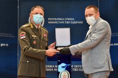 The Ministry of Defence thanked the local businessmen who helped in the fight against Covid-19