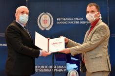 The Ministry of Defence thanked the local businessmen who helped in the fight against Covid-19