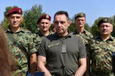 Visit to the Training of Units for the Participation in UNIFIL Mission