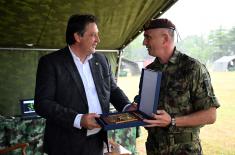 Ministar odbrane obišao 72. brigadu za specijalne operacije