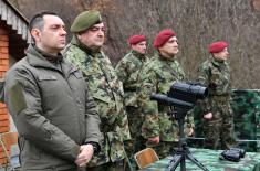 Minister Vulin: Serbia can be secure, stable, and peaceful when it has such an army