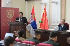 Састанак министра Гашића са амбасадором Кине Ли Мингом и привредницима из Расинског округа