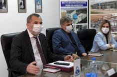  Ministar Stefanović obišao „Prvu iskru“ u Bariču 