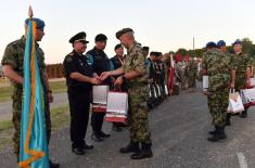 Триумф команды Вооруженных сил Сербии в конкурсе "Страж порядка"