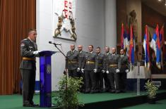 Ceremony to mark induction of non-commissioned officers into professional NCO corps