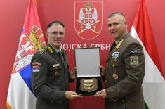 Commander of Hungarian Defence Forces visits Republic of Serbia