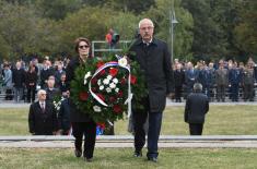 Commemoration ceremony dedicated to victims of World War II in Jajinci