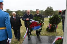 Commemoration ceremony dedicated to victims of World War II in Jajinci