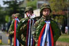 Wreaths laid at Monument to Pilots - Defenders of Belgrade