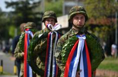 Wreaths laid at Monument to Pilots - Defenders of Belgrade