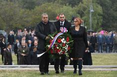 Commemoration ceremony dedicated to victims of World War II in Jajinci