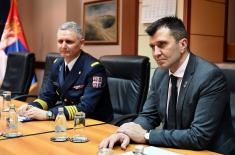 Meeting of Defence Minister with Chief Prosecutor of Specialist Prosecutor s Office for Kosovo