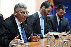 Meeting of Defence Minister with Chief Prosecutor of Specialist Prosecutor s Office for Kosovo