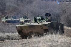 Тактичка увежбавања и бојева гађања јединица Копнене војске