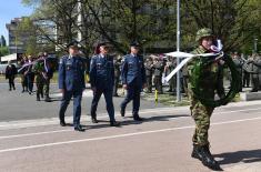 Wreaths laid at Monument to Pilots - Defenders of Belgrade