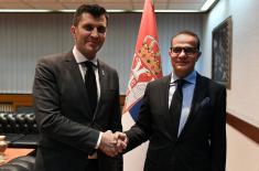 Састанак министра одбране са амбасадором Турске