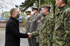 Ministar Stefanović na VMC Karaburma: Godinu dana borbe za najteže kovid pacijente