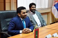 Састанак министра одбране и министра здравља Републике Малдиви