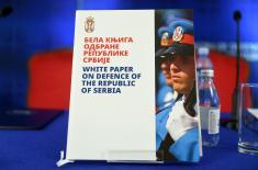 Minister Vučević attends presentation of White Paper on Defence of Republic of Serbia