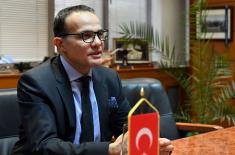 Sastanak ministra odbrane sa ambasadorom Turske