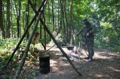 Обука извиђача Војске Србије у летњим условима