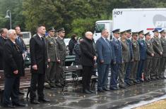 Commemoration ceremony dedicated to victims of World War II in Jajinci