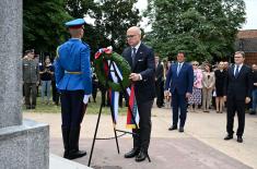 Ministar Gašić prisustvovao otkrivanju spomenika heroini Milunki Savić