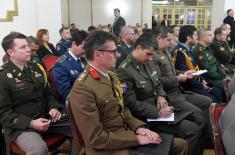 Minister Vučević attends presentation of White Paper on Defence of Republic of Serbia