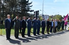 Wreaths laid at Monument to Pilots - Defenders of Belgrade