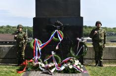 Wreaths laid at Monument to Pilots - Defenders of Belgrade