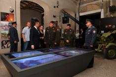 Belarusian Defence Minister Lieutenant General Andrei Ravkov visits ‘Defence 78’ exhibition