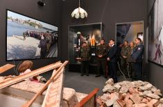 Belarusian Defence Minister Lieutenant General Andrei Ravkov visits ‘Defence 78’ exhibition