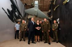 Belarusian Defence Minister Lieutenant General Andrei Ravkov visits ‘Defence 78’ exhibition